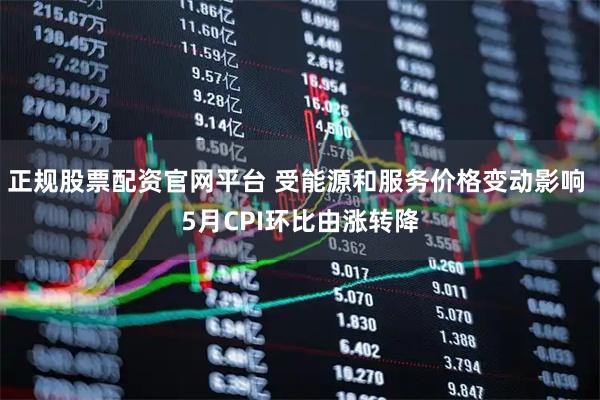 正规股票配资官网平台 受能源和服务价格变动影响 5月CPI环比由涨转降
